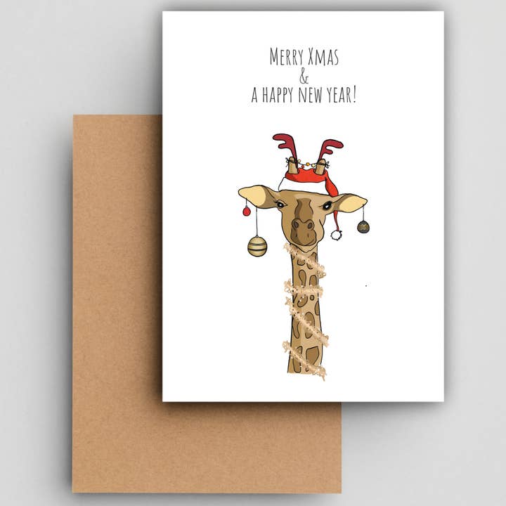 Navidad jirafa para venta al por mayor de Studio Raquelle