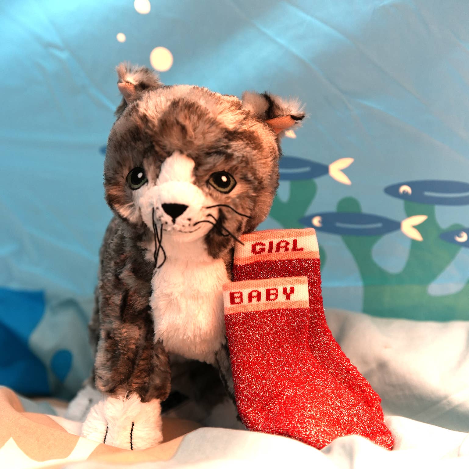 Maison Causettes - Wholesale Socks - Baby - Organic cotton lurex baby socks - Margaux Baby Girl3