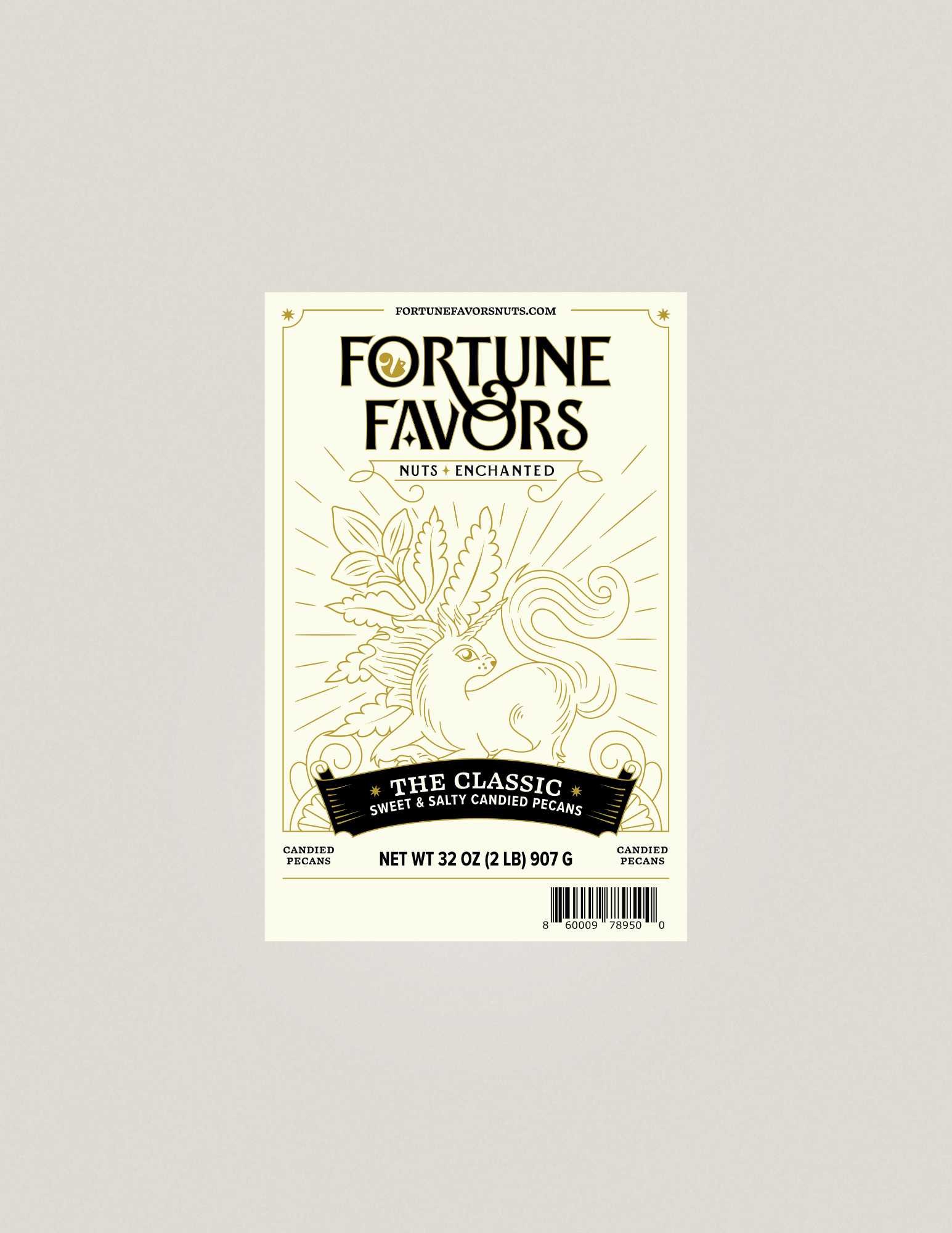 Fortune Favors - Wholesale Nuts - 2lb Fortune Favors The Classic Candied Pecans2