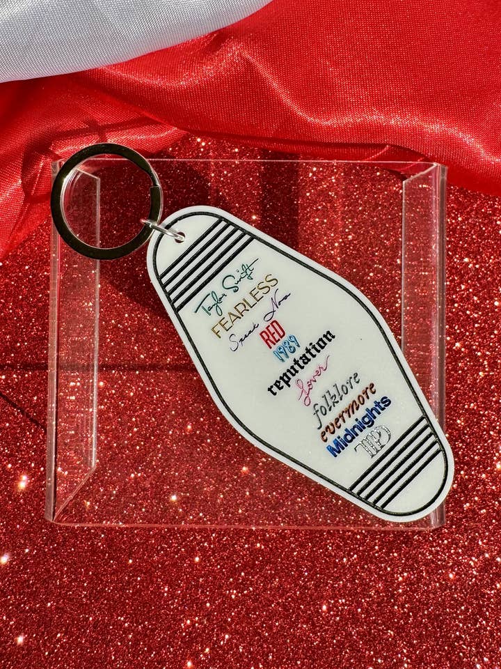 Porte-clés Taylor Swift Eras pour la vente par Gees Jewellery