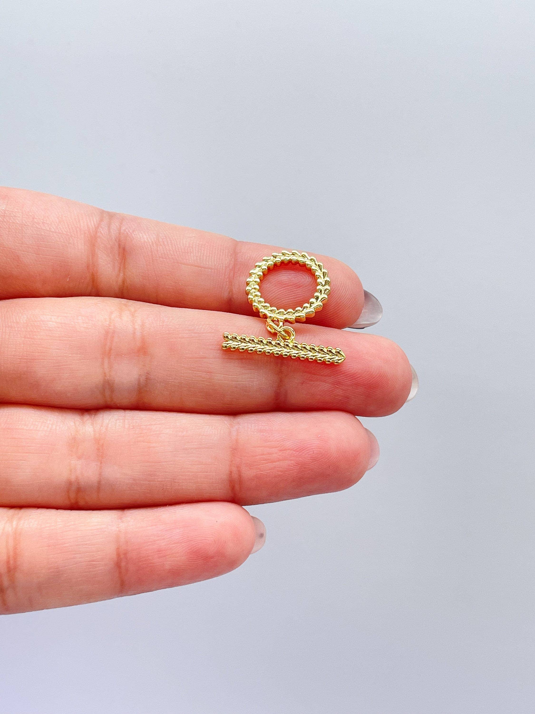 Milie – wholesale Lås – 18k GF togglelås för smyckestillverkning4