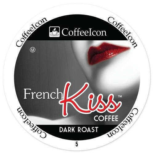 Coffeeicon – wholesale Kaffebönor – Coffeeicon fransk kyss - 24ct