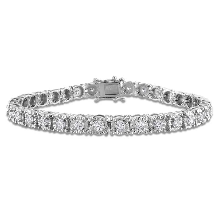 Tennis Bracelet (3 1/8 CT. TW.) for wholesale by Created Forever