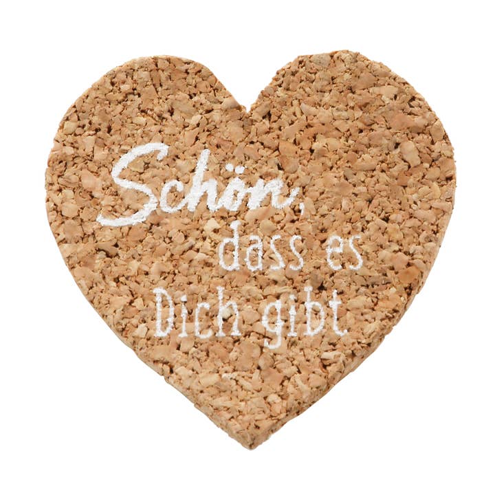 brown Magnetic heart, 4-way assorted, h.5.5 cm for wholesale on Faire2