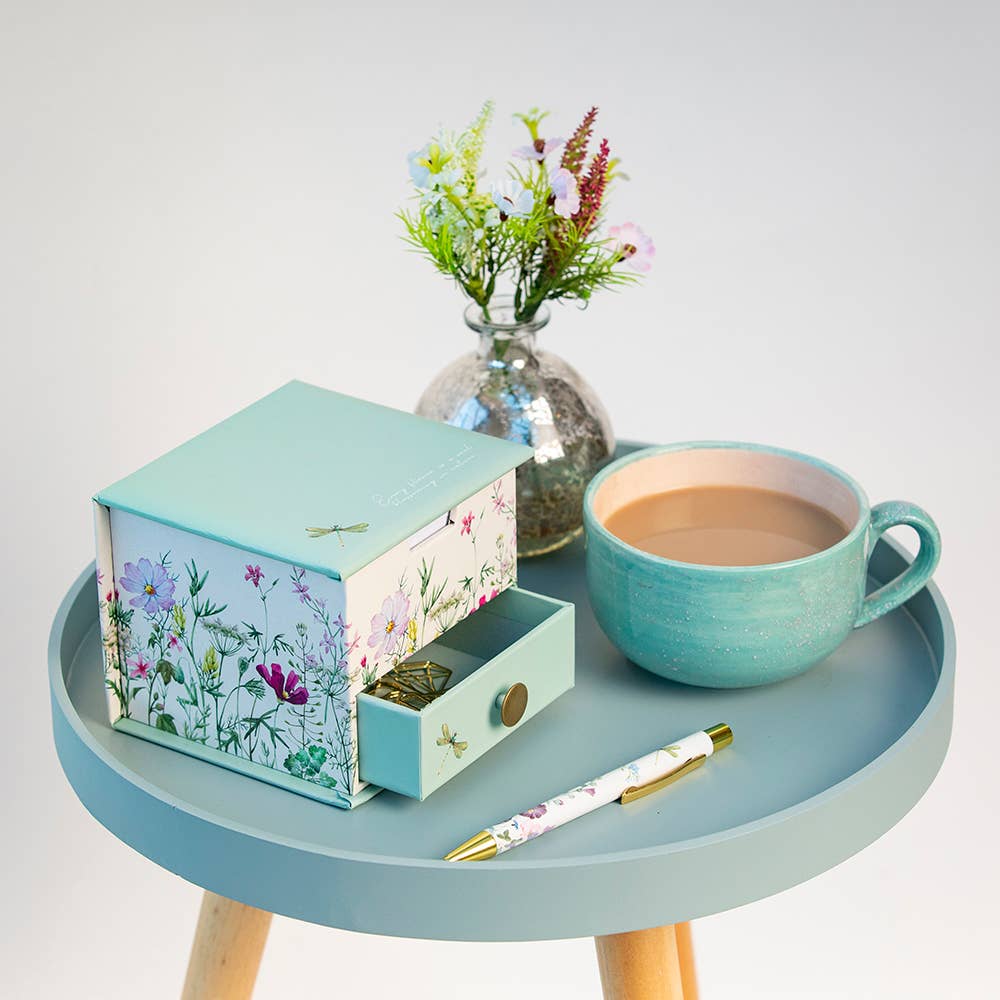 The Gifted Stationery Company - Wholesale Desk Organizer - Memo Cube - Wild Harmony2