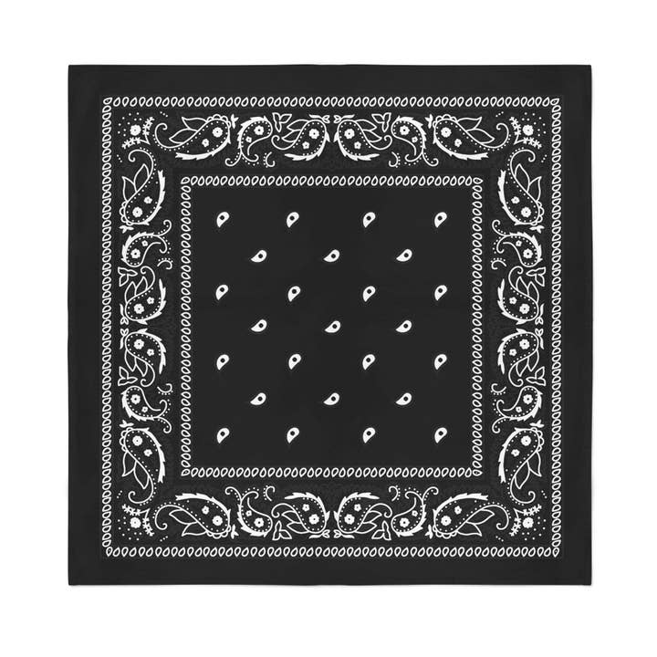 Bandanas Wholesale - Wholesale Bandana – Unisex - 16 Pack Jordefano Paisley 100% Cotton Double Sided Bandanas
