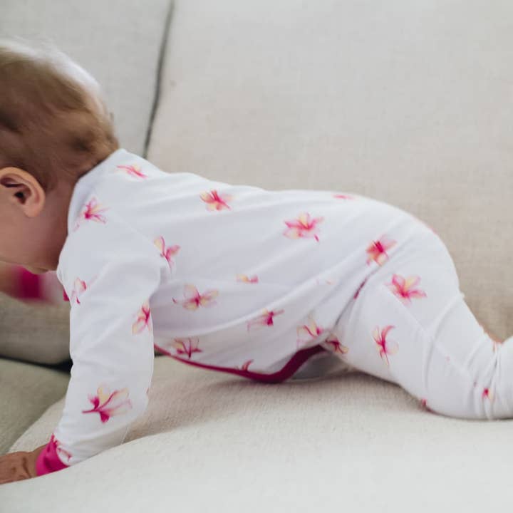 Plumeria Bamboo Coverall för wholesale av Coco Moon