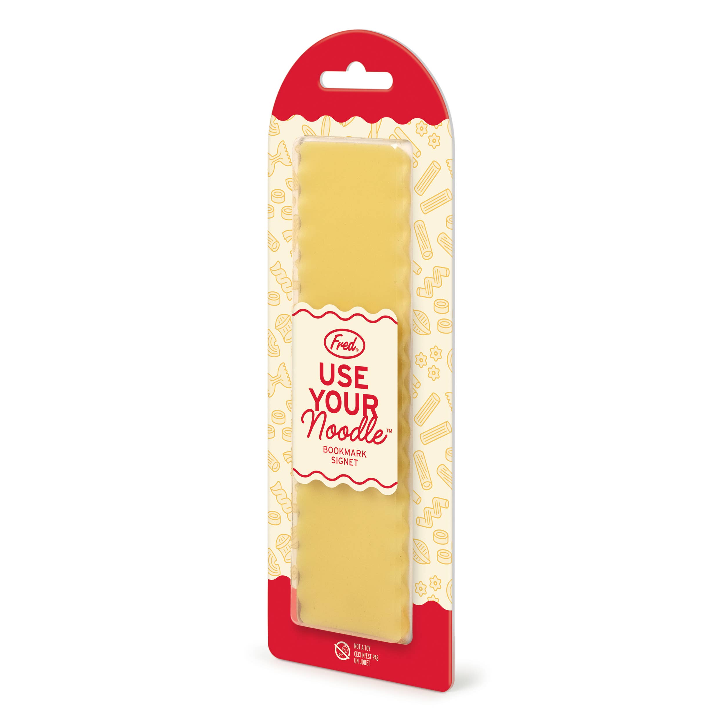 Fred & Friends - Wholesale Bookmark - USE YOUR NOODLE - Lasagna Noodle Bookmark7