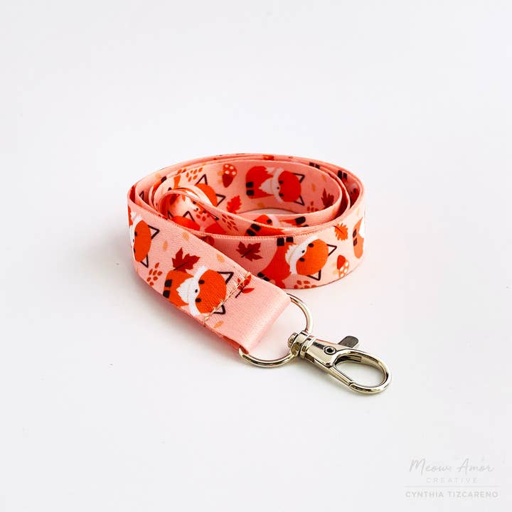 Meow Amor Creative - Wholesale Lanyard - Women's - Fox Lanyard