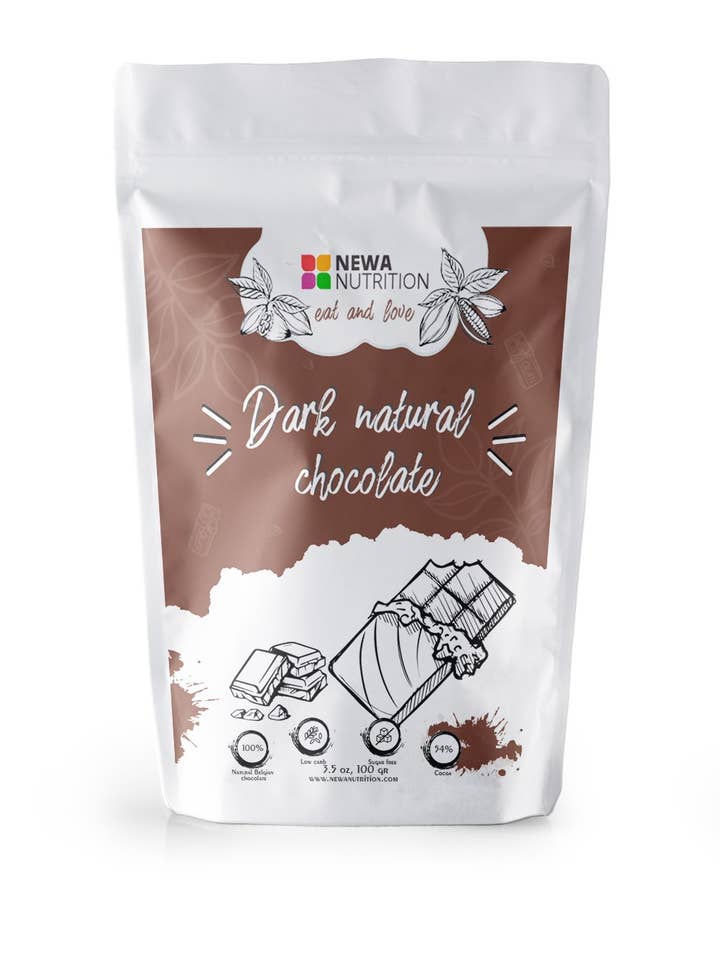 Newa Nutrition Mørk chokolade med uden tilsat sukker for engroshandel hos Newa Nutrition INC