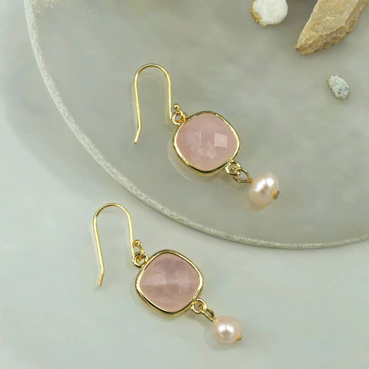 IST Jewelry - Wholesale Dangle Earrings - Gemstones and Cultured Pearl Drop Earrings