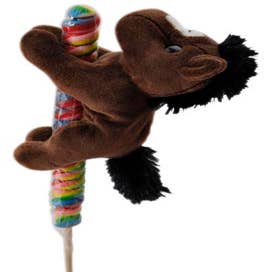 DELUXE WOOD STICK HORSE — Parris Toys