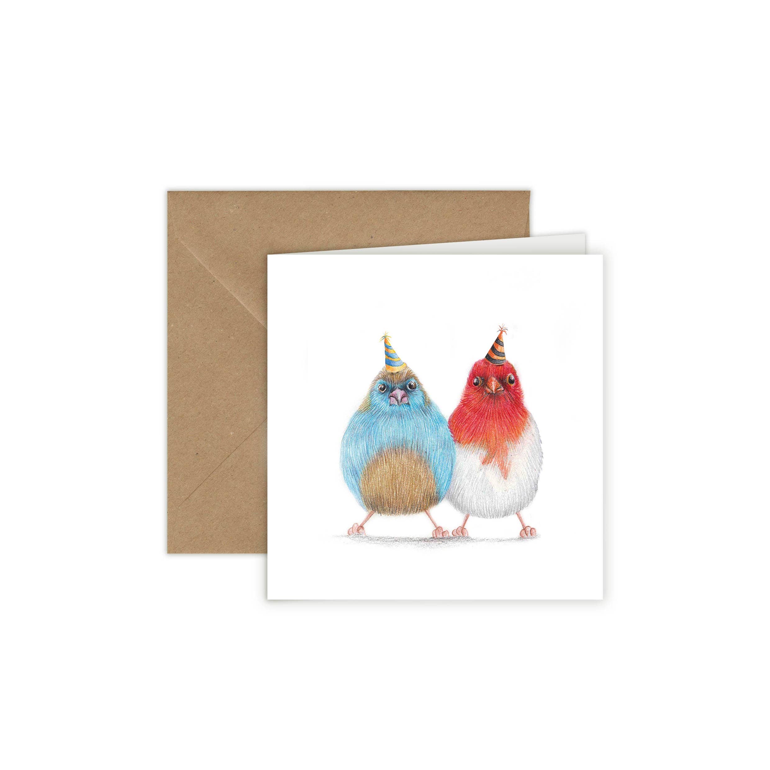 Beast of Paradise - Vendita all'ingrosso Biglietti di auguri - Biglietti di Auguri con Uccelli, Set di 10 Biglietti, Biglietti di Auguri con Animali4