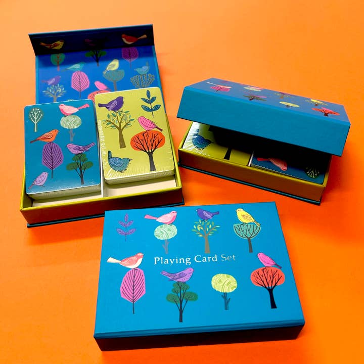 Modern Birds Playing card set - C 014 for wholesale by Roger La Borde