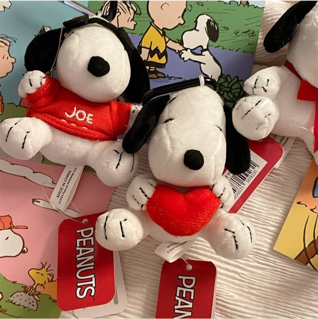 K-Wonderland - Wholesale Keychain - Unisex - Peanuts Snoopy Joe Cool Key Chain Bag Charm Ring 12