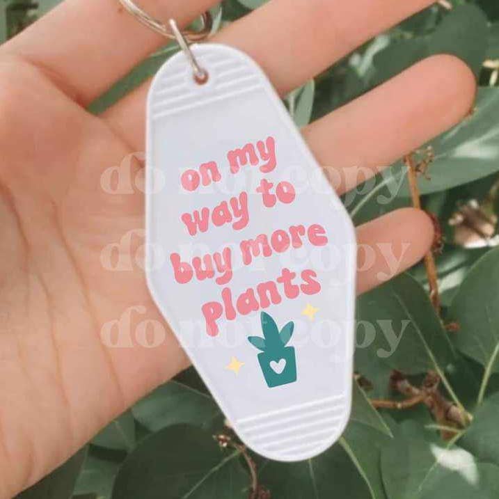 Hey There Crafty - Vente Transfert pour sublimation - En route pour acheter plus de plantes | Autocollant UVDTF0