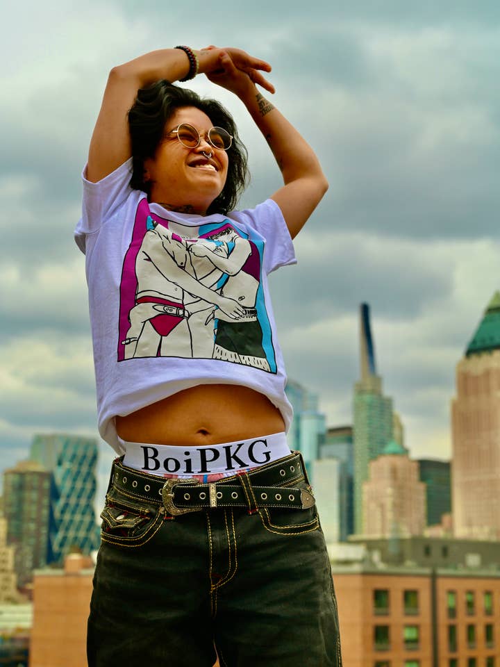 Queer Love Graphic Tee Shirt for wholesale by BoiPKG