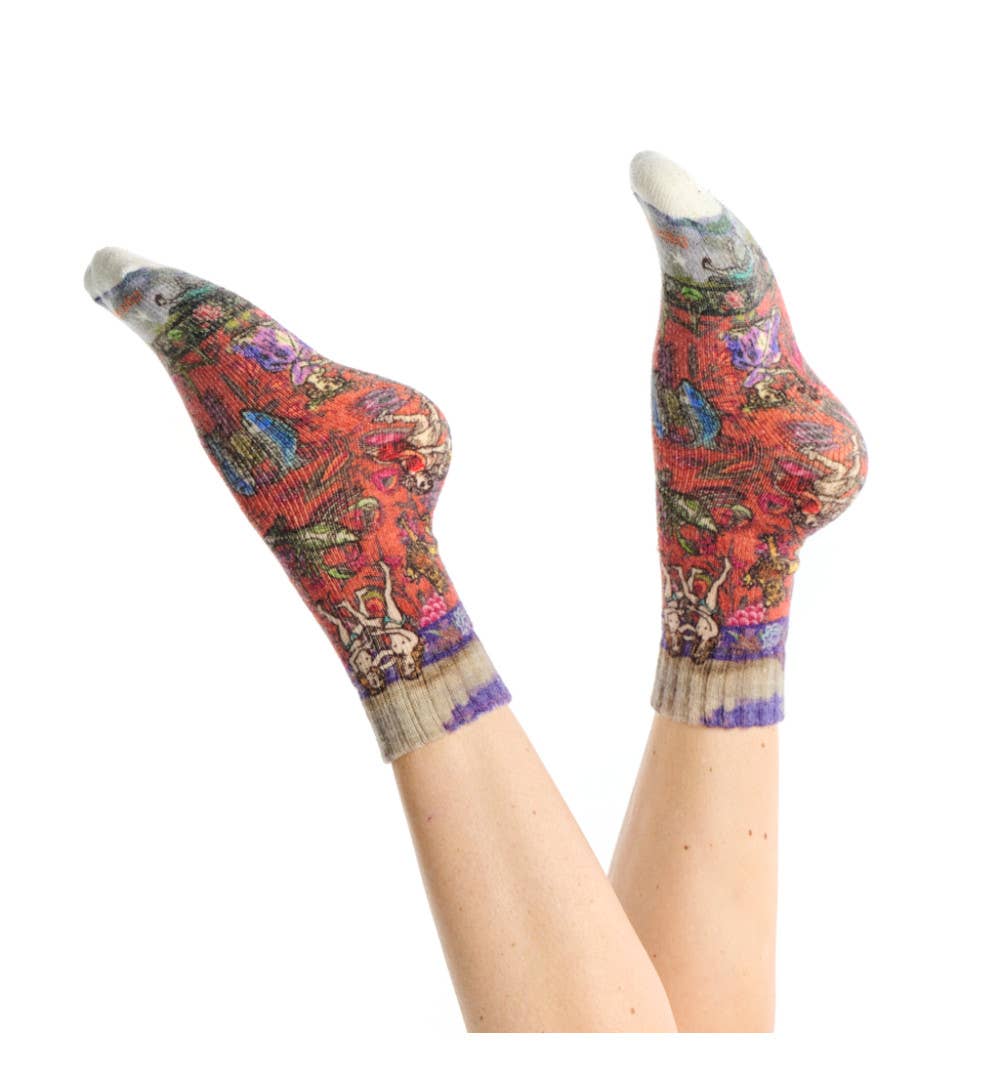 Dub & Drino - Vente Chaussettes – femme - Chaussettes bouclettes Gaïa1