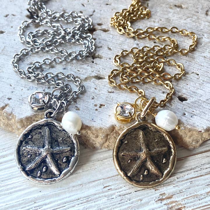 Starfish ocean coastal cruise ship jewelry nautical beach for wholesale by VB&CO Designs Handmade Jewelry