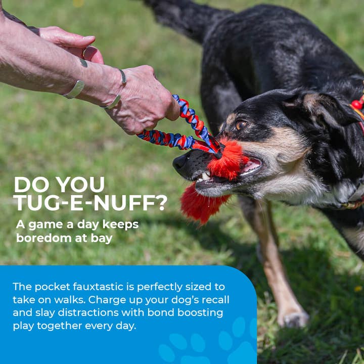 Tug-E-Nuff - Wholesale Pet Rope Toy - Dog - Pocket Fauxtastic | Faux Fur Pocket Tug | Tug-E-Nuff6