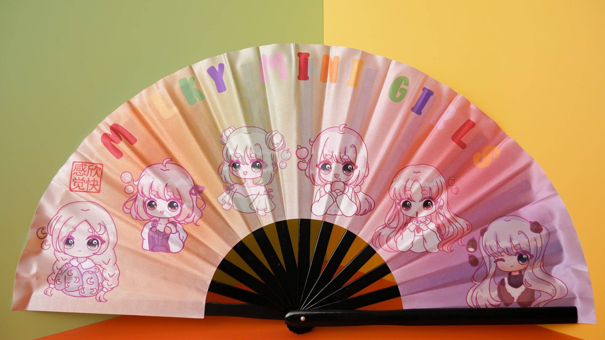 Euphoric Sun Inc - Wholesale Handheld Folding Fan - Festival/Rave Handheld Fans3