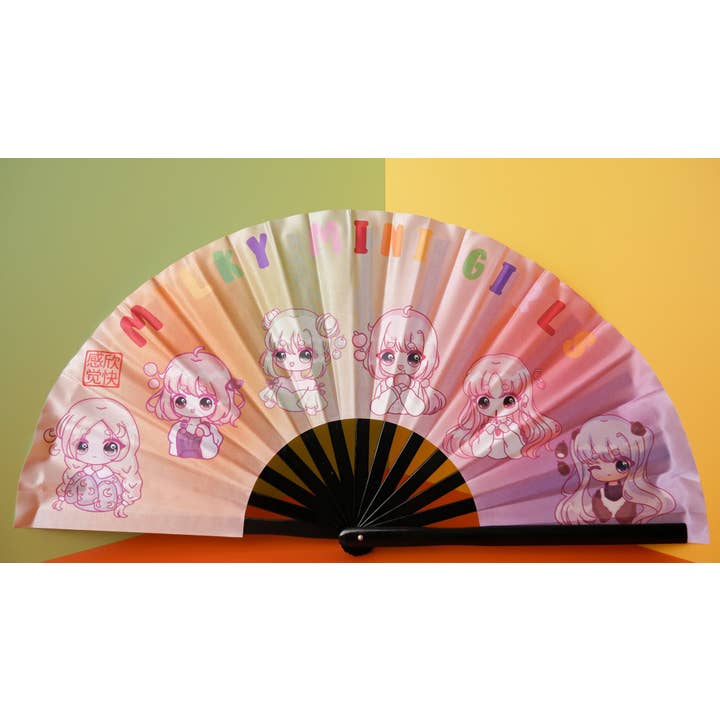 Euphoric Sun Inc - Wholesale Handheld Folding Fan - Festival/Rave Handheld Fans3