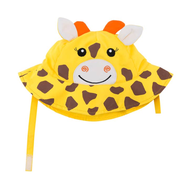 UPF50+ Baby Sun Hat Giraffe for wholesale by ZOOCCHINI