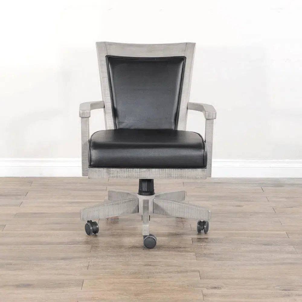 LOOMLAN – Cadeira por atacado – Conjunto de Mesa de Poker Reversível com Cadeiras Giratórias em Pele14