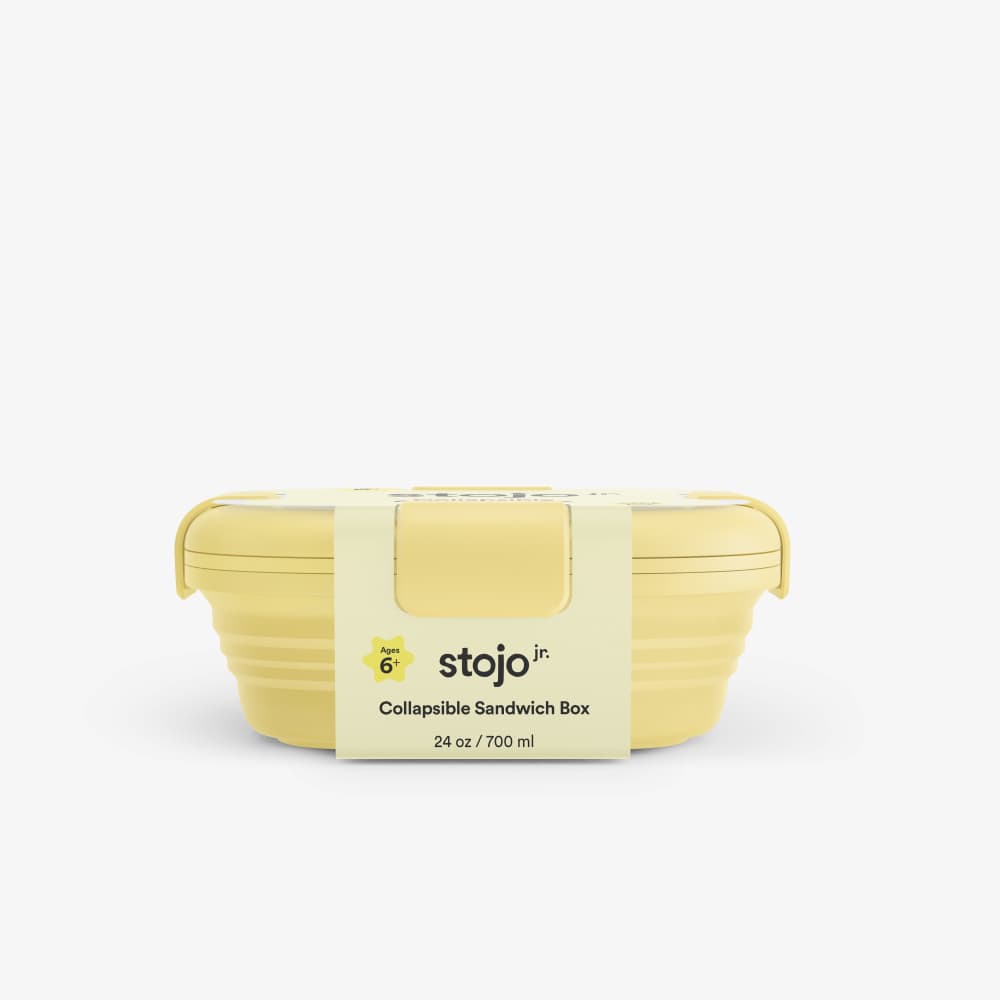 Stojo - Wholesale Food Storage Container - 24 oz Collapsible Jr. Food Storage Box - All Packaging4