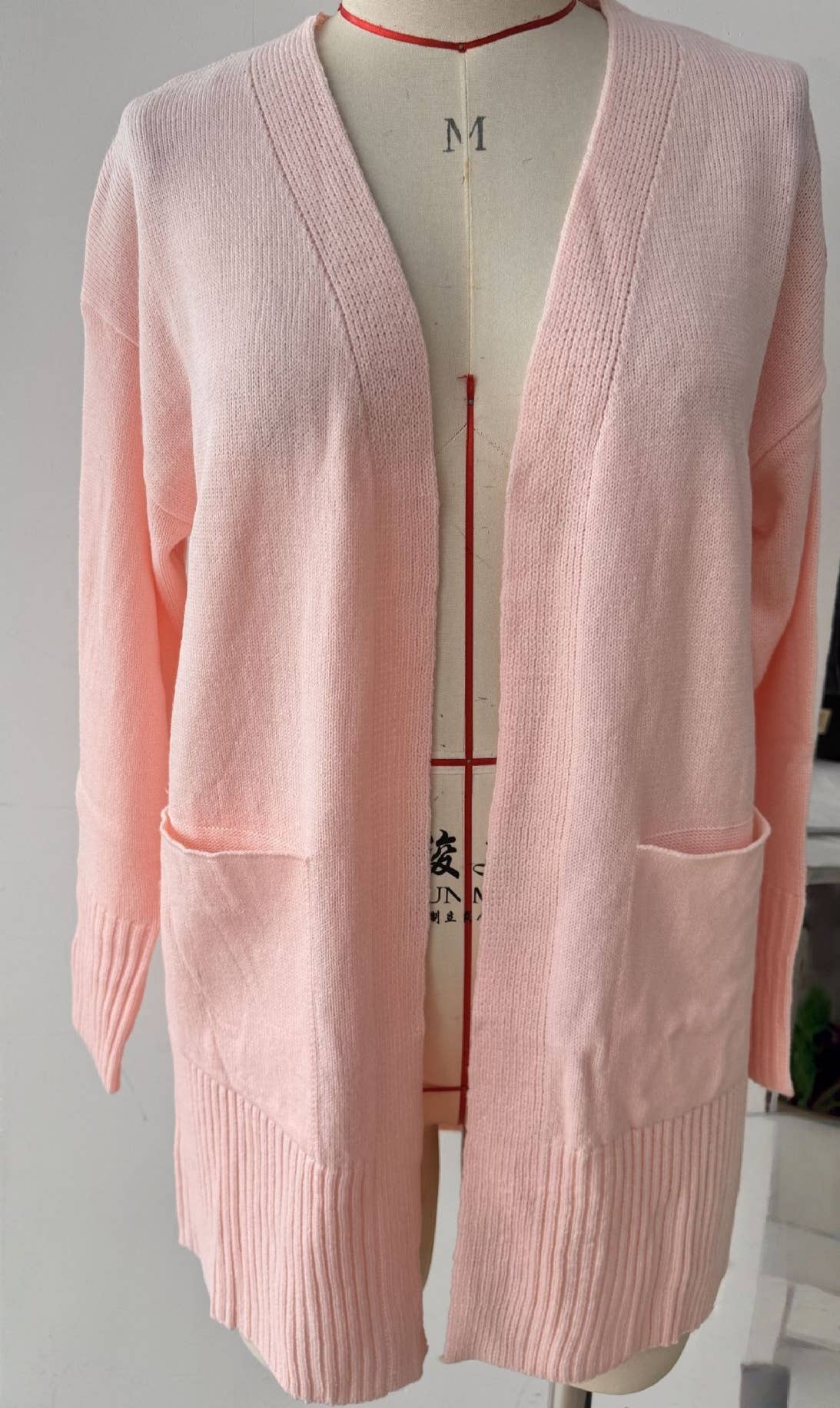 HIDDENBRAND - Wholesale Cardigan - Women's - Casual soft solid knit cardigan 7colors15