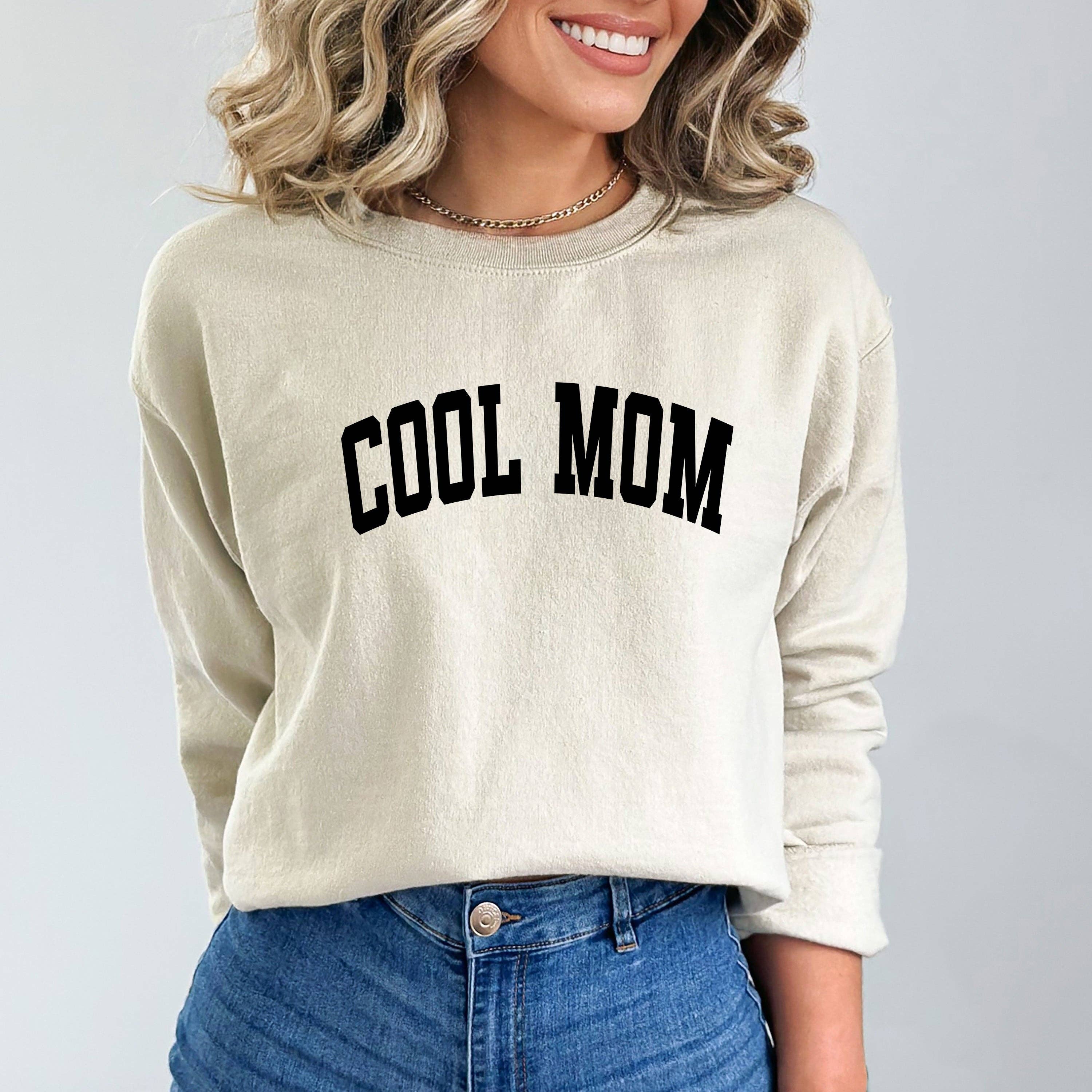 LA Shirt Company - Wholesale Graphic Sweatshirt - Women's - Cool Mom -  Sweatshirt5