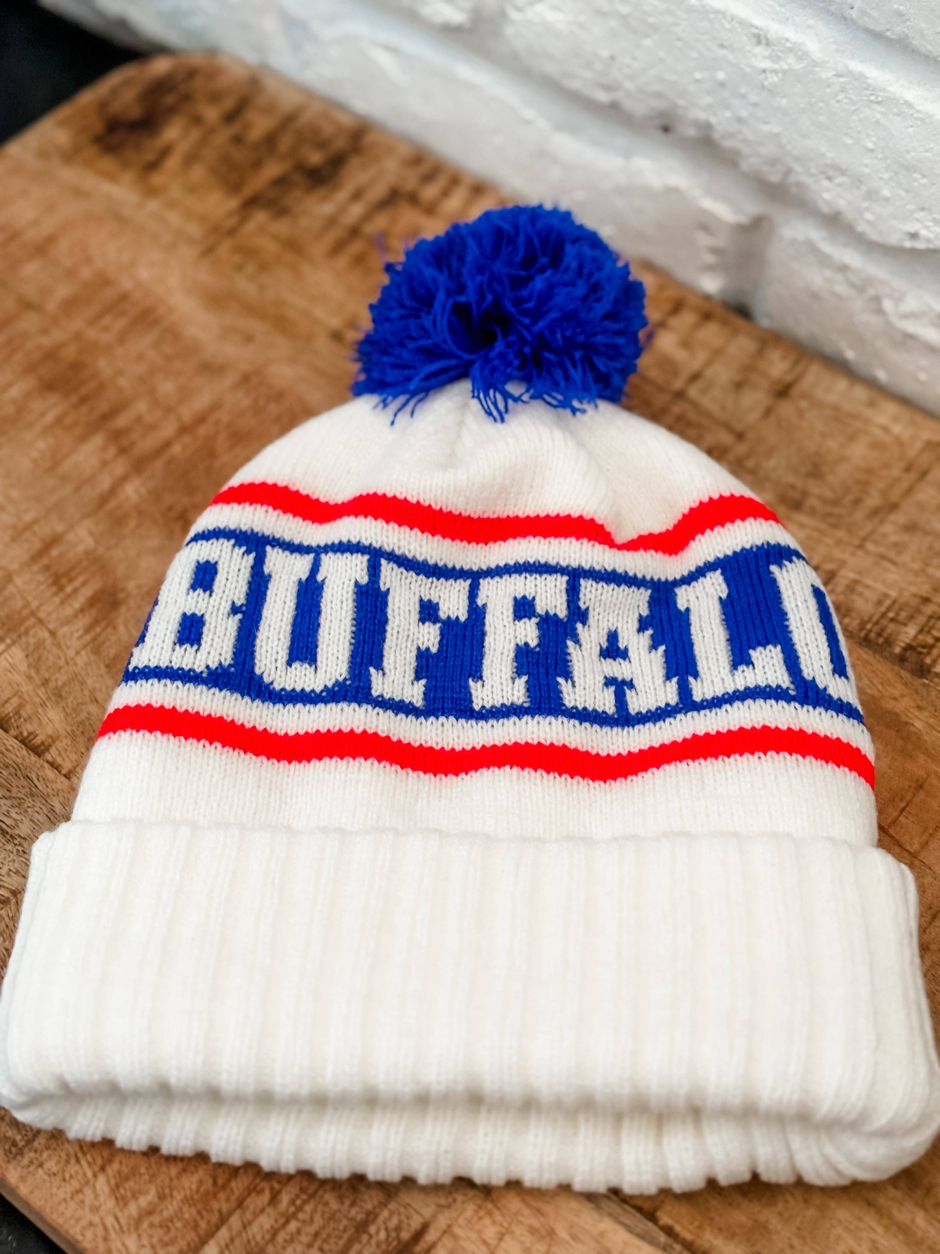 Pittsford MRKT - Wholesale Beanie - Unisex - BUFFALO KNIT BEANIE2