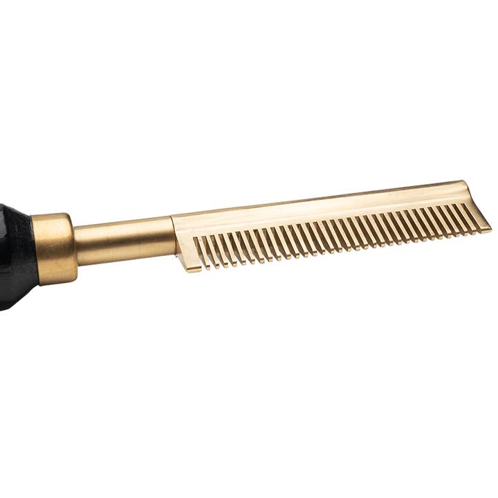 Annie International, Inc. - Wholesale Straightener/Flat Iron - Hot & Hotter Electric Straightening Hot Comb Medium Teeth Sm
