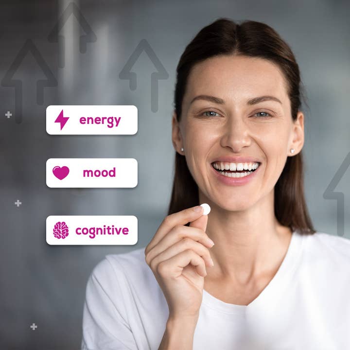 HARMONIFY - Wholesale Kauwgom - HARMONIFY Energie & Focus Kauwgom (54 Stuks) – Suikervrij met L-Theanine, Natuurlijke Cafeïne en Vitaminen B12 & B6 – Focus & Mentale Helderheid – Keto & Veganistisch, Pepermunt Smaak1