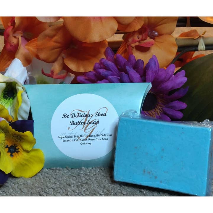 Savon au beurre de karité Be Delicious pour la vente par Naturganic Glow LLC