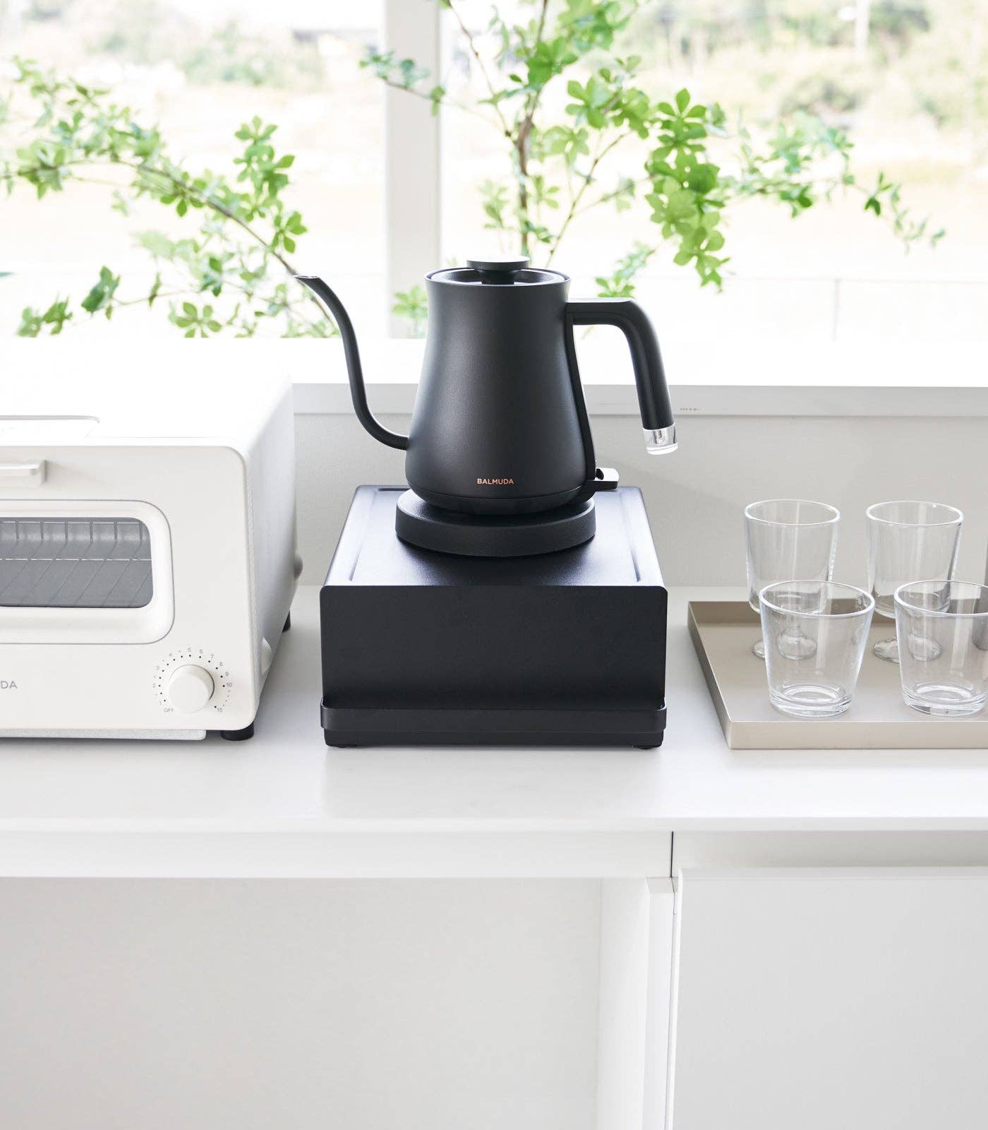 Yamazaki Home - Vente Rangements/organisateurs de cuisine - Étagère de comptoir avec tiroir, acier13