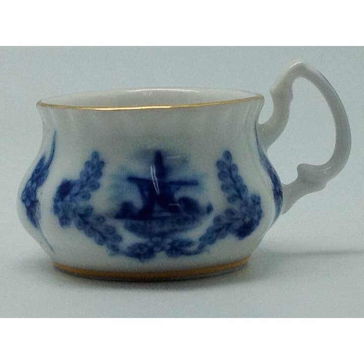 European Heritage Gifts - Wholesale Tea Set - Delft Victorian Mini Tea Set Cup and Saucer6
