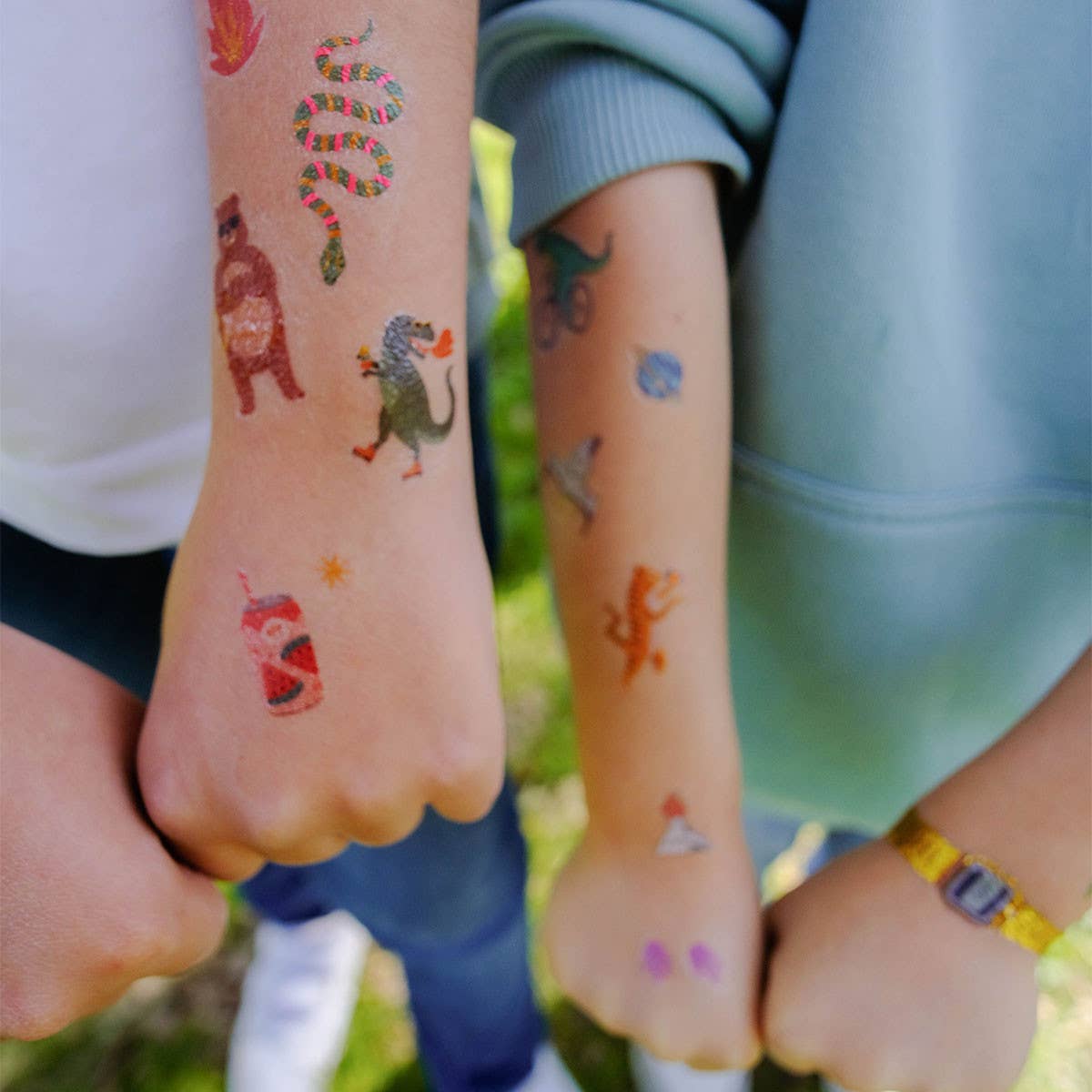 La Petite Épicerie - Wholesale Temporary Tattoo - Kids - Tattoo Pouch - Cute Animals2