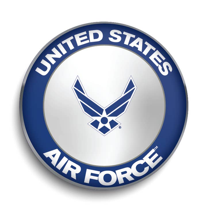 USAF Coin - Officially Licensed U.S. Air Force™ Magnet for wholesale by BetterMagnets.com by Design Studio 88 Inc