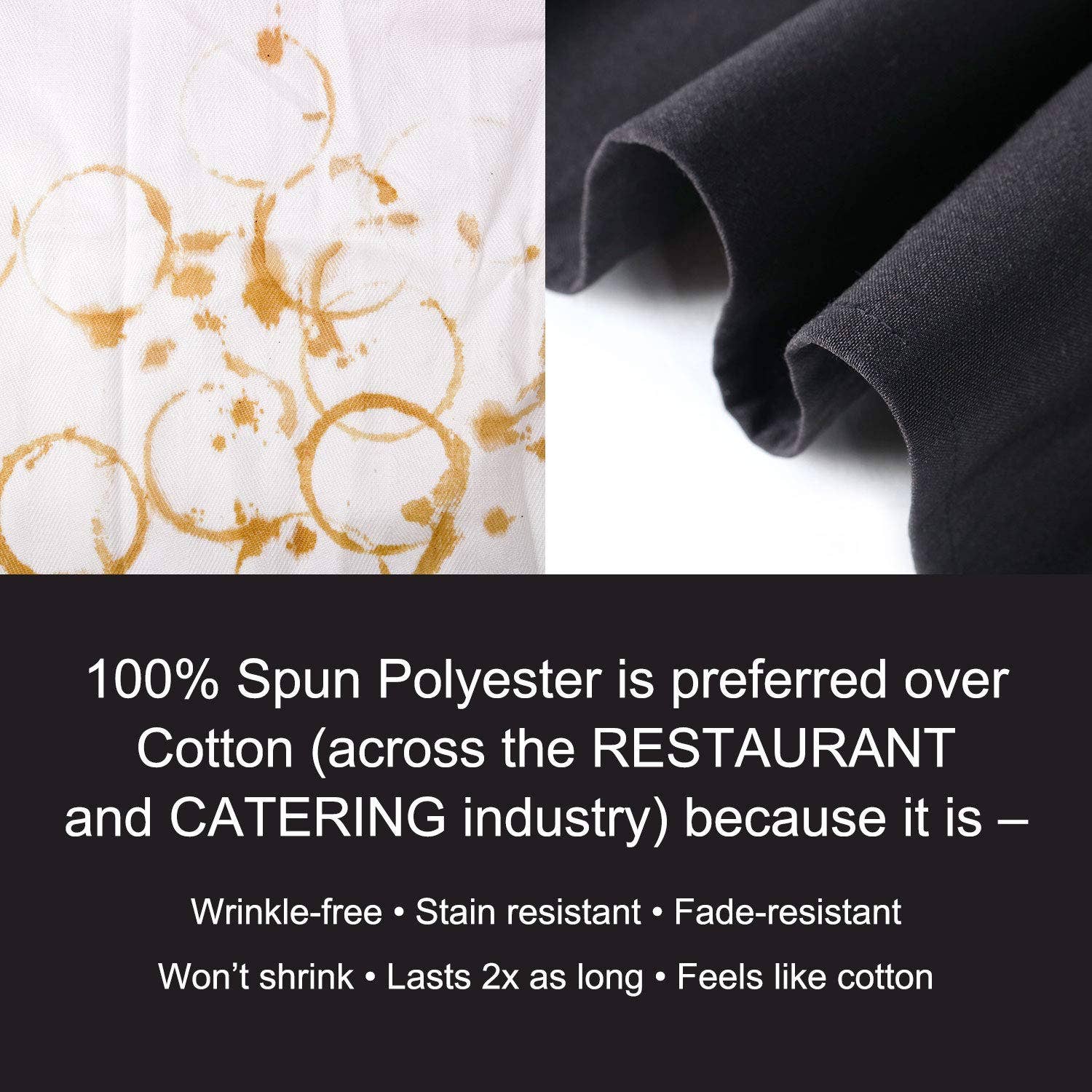 Arkwright Home - Wholesale Tablecloth - Polyester Tablecloths - Case of 24 - Size and Color Options9