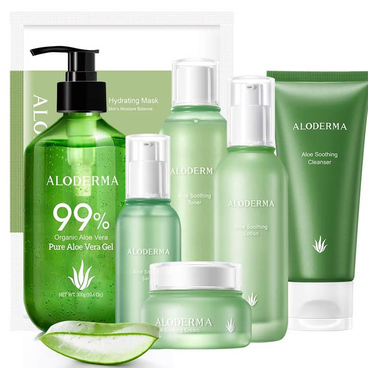 Luxury Aloe Soothing Set for wholesale by ALODERMA