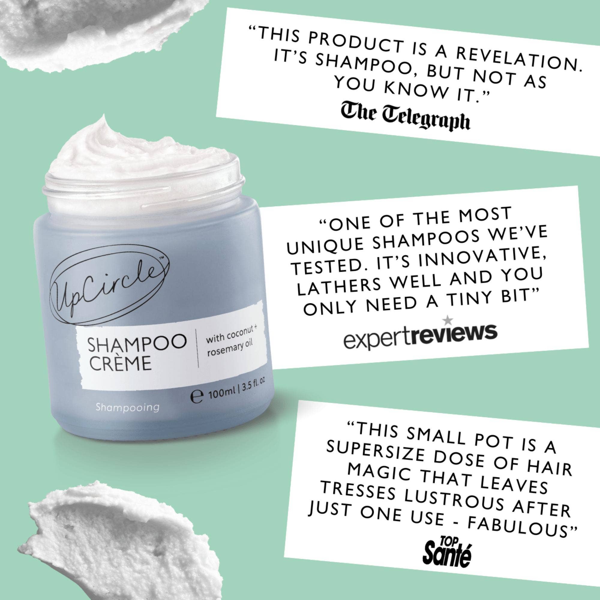 UpCircle Beauty UK - Wholesale Haircare Set/Kit - Vegan Hair Care Duo with Coconut, Rosemary + Grapefruit Oils5