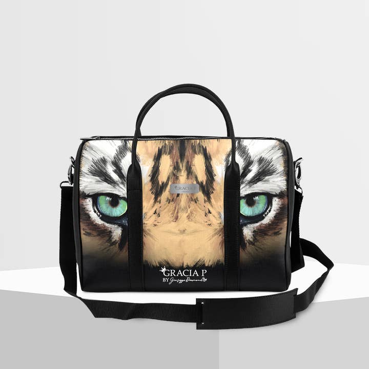 Gracia P top case - trunk -Made in Italy- Tiger's eyes for wholesale by GLOBALSHOP SRL