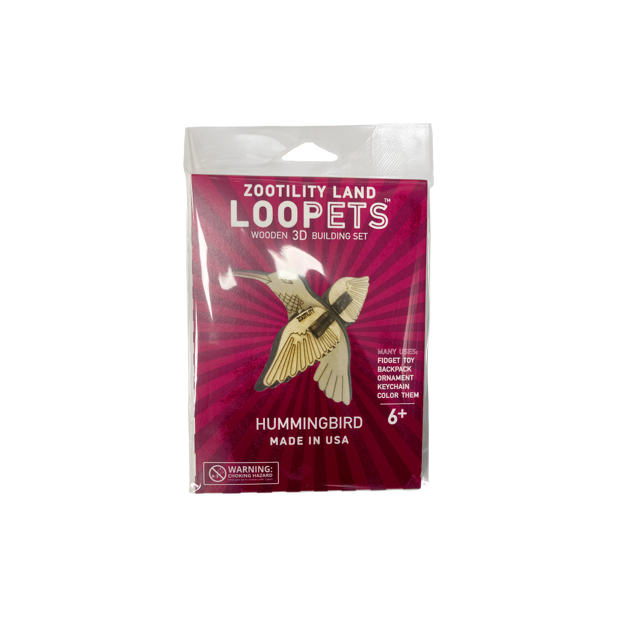 Zootility - Wholesale Puzzle - Kids - Loopets Puzzle Toy - Birds1