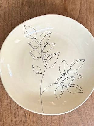 10" Serving Bowl: Beech for wholesale by CSF Ceramics