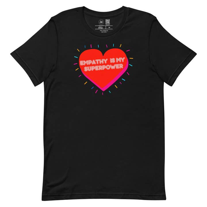 Empathy is my Superpower Classic Tee for wholesale by Kind Cotton
