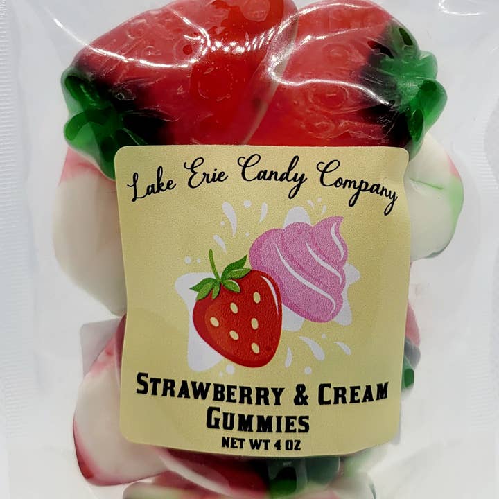Lake Erie Candy Company - Wholesale Gummy - Strawberry & Cream Gummies
