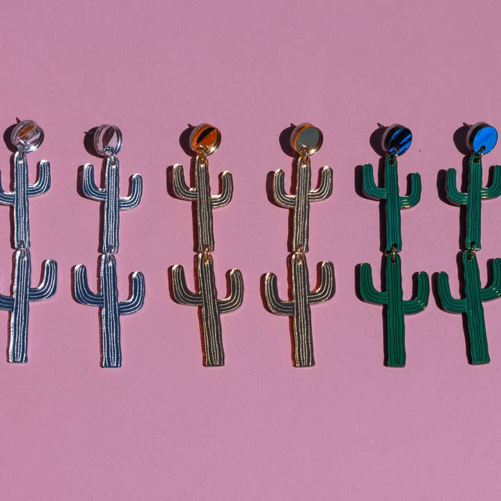 Quedas Empilhadas Desert Saguaro por atacado de LUNA & SAYA