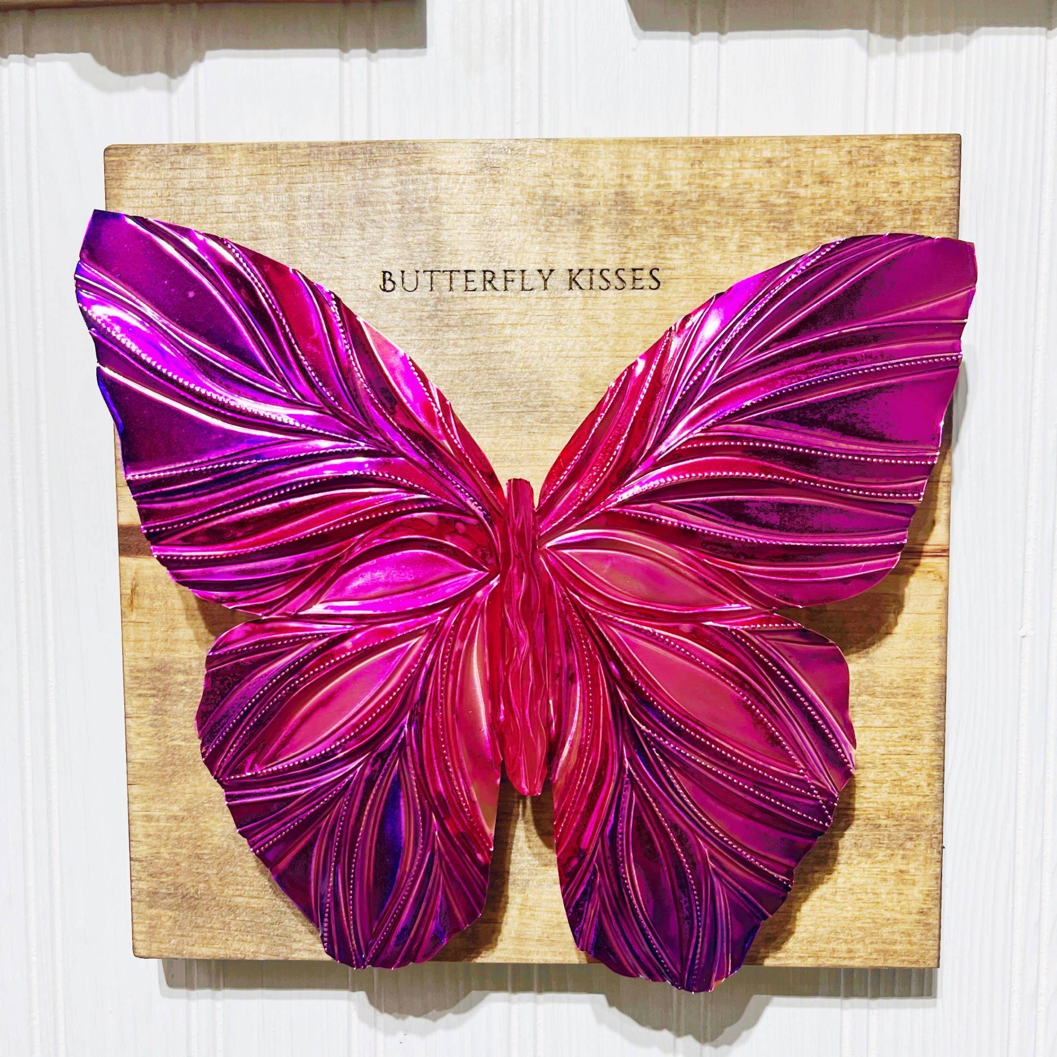 Timber Lane Studio - Wholesale Wall Accent - Mounted Copper Butterfly9