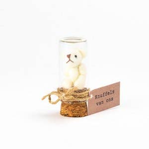 Bear A Hug From Us White Mini for wholesale by Sidedish
